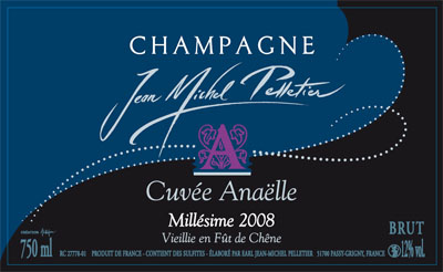 Champagne Pelletier Cuvée Anaëlle Millésime 2012